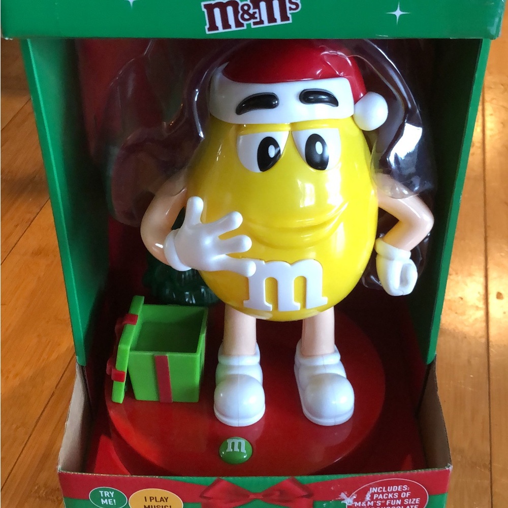 M&M's Yellow Character Christmas Toy